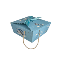 Boîte cadeau portable de luxe imperméable, emballage rigide en papier personnalisé avec dorure à chaud pour coffrets cadeaux haut de gamme