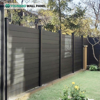 Panneaux de clôture extérieurs personnalisés en WPC pour villa, cour et jardin, usage domestique, cloisonnement