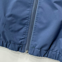Coupe-vent de randonnée pour hommes, veste décontractée avec fermeture à glissière, conception de logo personnalisée, service OEM