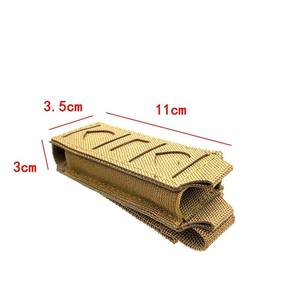 Sac d'accessoires tactique pour l'extérieur, pochette à tirage rapide pour un seul chargeur, étui suspendu multifonctionnel, petit sac d'accessoires MOLLE - Product Image 4