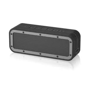 50W BT5.0 Lautsprecher wasserdichter tragbarer Plug-In-Audio-Hochleistungs-Deep-Bass-Dual-Lautsprecher für den Außenbereich Outdoor-Indoor-Subwoofer