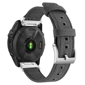 Correa de reloj deportivo de ajuste rápido de nailon de 22mm y 26mm Win-Win para <span class=keywords><strong>Garmin</strong></span> Tactix7pro Fenix 7X 8 7 Pro Fenix 6X 6 5X 5Plus correa de repuesto - Product Image 6
