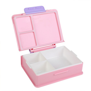 Boîte à lunch pour enfants en plastique alimentaire, boîte à lunch portable grande capacité - Product Image 3