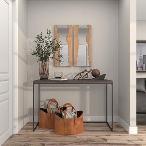 Organisation de rangement moderne de luxe haut de gamme pour magazine décoration de la maison <span class=keywords><strong>panier</strong></span> en cuir fait main pour porte-<span class=keywords><strong>panier</strong></span> à bois de chauffage - Product Image 6