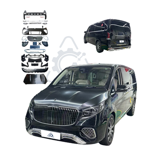 C-2025 arrivée pour <span class=keywords><strong>mercedes</strong></span>-benz VITO <span class=keywords><strong>classe</strong></span> V W447 lifting à GLS Maybach Style Kit de carrosserie V220d <span class=keywords><strong>V250d</strong></span> calandre de pare-chocs avant voitures - Product Image 1
