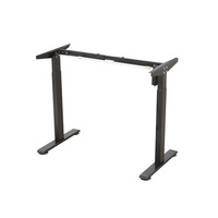 Nouveau bureau debout ergonomique cadre en acier au carbone laminé à froid double bureau d'ordinateur de levage électrique