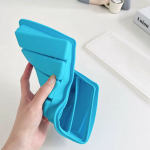 2025 Neuerscheinung 6-Fach Rechteckige Silikon-Eiswürfelform Flexible Lange Streifenform mit Deckel Spülmaschinenfest Wiederverwendbar - Product Image 4