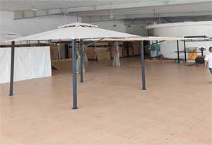 Patio Pabellón Jardín exterior Pergorla <span class=keywords><strong>Luna</strong></span> Gazebo <span class=keywords><strong>de</strong></span> metal con toldo - Product Image 6
