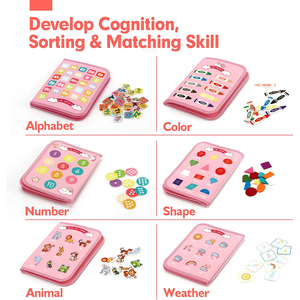 Produits tendance <span class=keywords><strong>2023</strong></span> jouets personnalisés pour enfants planche occupée en feutre sensoriel éducatif pour les tout-petits <span class=keywords><strong>livre</strong></span> de planche occupée Montessori pour les enfants - Product Image 3