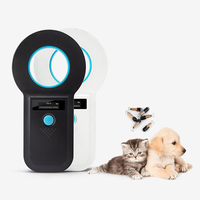 Escáner Portátil OEM ODM Modelo W90B para Gatos, Perros y Peces, Lector de Microchip de 134.2kHz/125kHz, Material ABS, Protocolo ISO11784/5