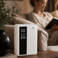 Diffuseur d'arômes électrique Tonemy 500 ml, purificateur d'air, contrôlé par application, WiFi intelligent, montage mural, conception à deux fluides, fonctionnement silencieux à 30 dB