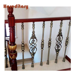 Barandilla Moderna <span class=keywords><strong>de</strong></span> Aluminio para Escaleras Interiores, Sistema <span class=keywords><strong>de</strong></span> Barandillas <span class=keywords><strong>de</strong></span> Aluminio Forjado, Diseño <span class=keywords><strong>de</strong></span> Balaustrada Fundida - Product Image 1