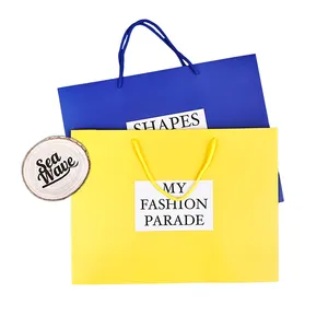도매 맞춤형 럭셔리 크래프트 종이 가방 250gsm 맞춤형 로고 종이 가방; 보석 포장용 쇼핑백