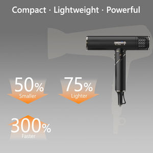 吹风机便携式110000转/分电机BLDC离子吹风机，带可折叠手柄，可快速干燥 - Product Image 6