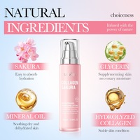 Ensemble Lotion et Tonique Hydratant Anti-Âge Éclaircissant et Adoucissant au Collagène Sakura SADOER pour Enfants - Édition Internationale