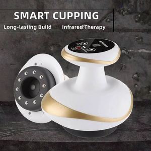 Masseur facial électrique rechargeable avec thérapie Gua Sha, ventouses, physiothérapie infrarouge et pression négative sous vide - Product Image 3