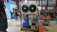 OMT Machine à glace à tube monophasé 500kg/24h Machine à glaçons à tube pour les Philippines