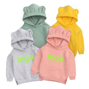 Sudaderas con Capucha para Bebés y Niños, Sudadera Familiar para Primavera y Otoño, Sudadera con Capucha de Forro Polar, Conjunto Familiar con Orejas de Oso - Product Image 6
