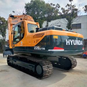 Hyundai 220 220-9S d'occasion de Corée sur chenilles hydrauliques 22 tonnes d'occasion 20 tonnes machines de construction 220 excavatrices à vendre - Product Image 4