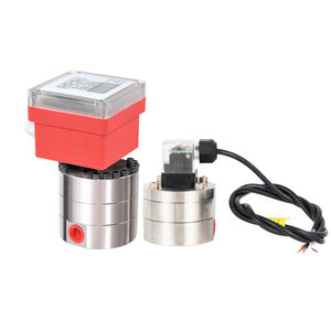 小型フローメーターセンサー水燃料油接着剤ポリウレタンマイクロ楕円形ギアフローメーター - Product Image 4