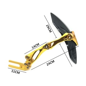 Üçüncü Nesil CNC Teknolojisi Ayarlanabilir Karbon Fiber Alüminyum Alaşımlı Motosiklet Arka Çamurluk-nlkhanm Marka 1 Yıl Garantili - Product Image 2