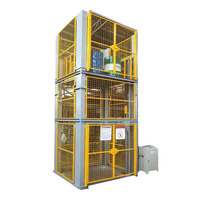 Ascenseur de fret commercial hydraulique électrique de bonne qualité CE pour entrepôt