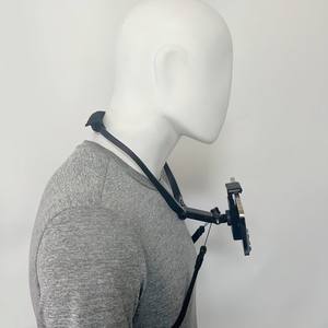 Support de cou double usage compatible GoPro Hero 13, perche à selfie en nylon et plastique avec support - Product Image 3