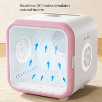 Séchoir pour animaux à ions négatifs, protection contre la température constante, séchage rapide, grande capacité, usage domestique, pour chats et chiens