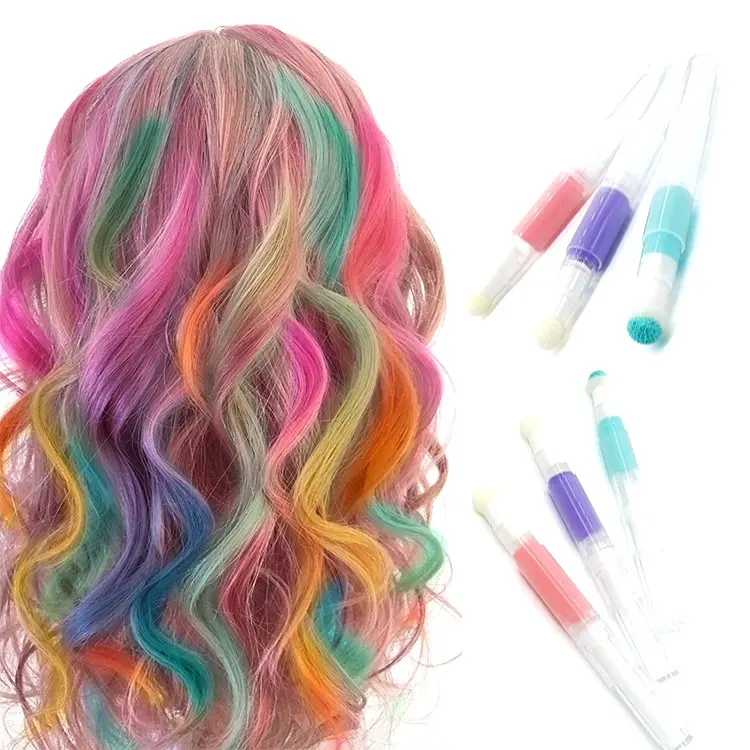 Prezzo economico nuovi prodotti Bright Hair Dye Chalk Cream giocattoli carini e unici per ragazze e ragazzi adatti a tutti i tipi di capelli