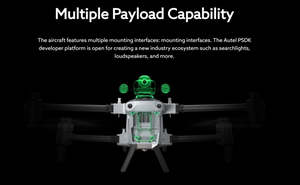 Drone industriel intelligent multifonction Autel <span class=keywords><strong>Alpha</strong></span> avec double caméra, système de transmission 15 km, anti-interférences et vol autonome - Product Image 4