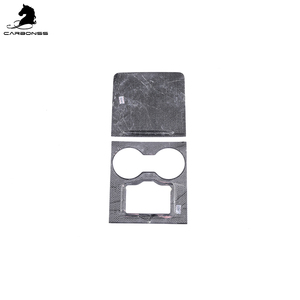 Cubierta de consola central para Tesla modelo 3 Y 2021, fibra de carbono seca, 2 unidades - Product Image 2