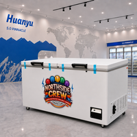 Congélateurs Horizontaux Commerciaux Grande Capacité à Ouverture par le Haut Lock Global Wholesale