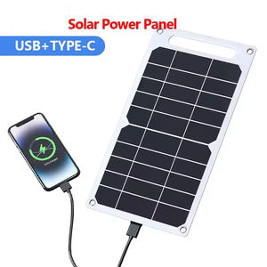 Panel <span class=keywords><strong>Solar</strong></span> Flexible Mini al por Mayor con Cargador USB y Regulador de Voltaje para Teléfono Móvil y Cámara - Product Image 1