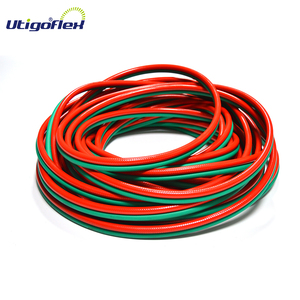 Chất lượng cao nhựa Twin-Line ống <span class=keywords><strong>PVC</strong></span> Hàn <span class=keywords><strong>Hose</strong></span> với độ bền kéo cao polyester bện oxy acetylene đôi đôi ống đôi - Product Image 4