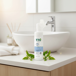 TTO Thermal Organic Foam Face Cleanser 200ml Tea Tree Oil <b>Deep</b> Moisturizing Hydrating Therapy Anti-Aging Repair Dry Skin - Product Image 3