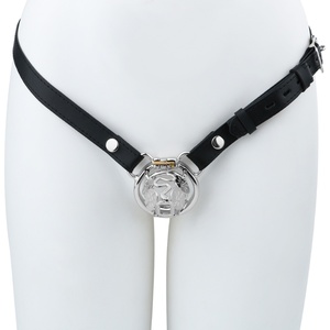 FRRK-316A Jaula de Castidad Masculina con Diseño Fantasía, Juguetes Sexuales para Hombres, Ejercicio del Pene, Anillo para Pene Redondo/en Forma de Arco, Producto de Abstinencia - Product Image 5