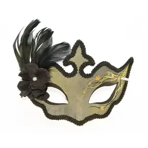 Game Party sets Mask Tradition hand made drawing Venetian Half-face Halloween Cosplay Party