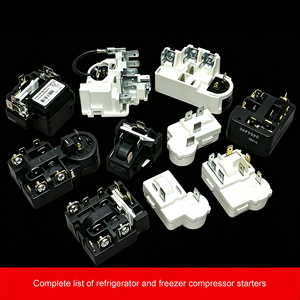 Démarreurs PTC combinés avec protections contre les surcharges/surchauffes, adaptés aux compresseurs <span class=keywords><strong>de</strong></span> réfrigérateurs <span class=keywords><strong>Haier</strong></span> Midea - Product Image 1