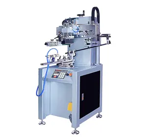 Padeen Screen Printing Equipment Curved Round/Screen Printing Machine For Bottle Ceramics Printing