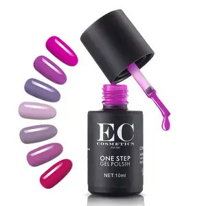 Kit d'inspiration pour ongles en gel uv, pour manucure à la française, design européen, 1 étape, nail art, anti-tâches, couleurs personnalisées