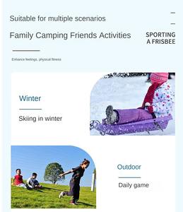 Freins à neige durables Direction Scooter Toboggan hiver neige coulissante Sandboarding jouets luge jouer traîneau traîneau - Product Image 3