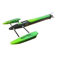 Vente chaude usine ZYHOBBY Bateau RC Arrow Outrigger 70km/h+ avec moteur brushless 3300KV, ESC étanche 120A et coque de course refroidie par eau