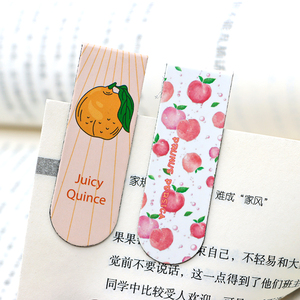 Free Design Personalized Magnetic <b>Bookmark</b> Page Clip School University Cute Reading <b>Gifts</b> Markers Clips for Book Lovers - Product Image 6