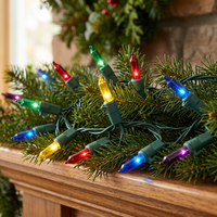 Luces de Navidad LED que Cambian de Color, Impermeables, Decoración Navideña para Interiores y Exteriores, Luces de Fiesta Personalizables