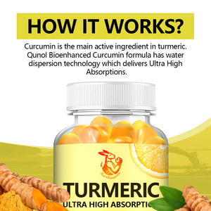 Gomitas de Cúrcuma con Extracto de Complejo de Cúrcuma de Marca Privada, Dulces de Cúrcuma que Mejoran la Inmunidad y el Sistema Inmunitario - Product Image 6