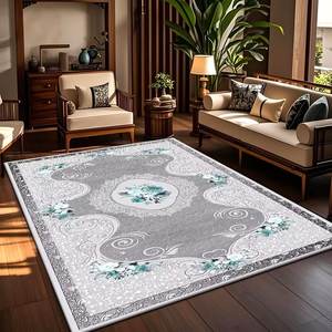 พรมปูพื้นผ้ากำมะหยี่คริสตัล1ชิ้นขนาดใหญ่ทันสมัยสำหรับห้องนั่งเล่นจัดส่งฟรี - Product Image 2