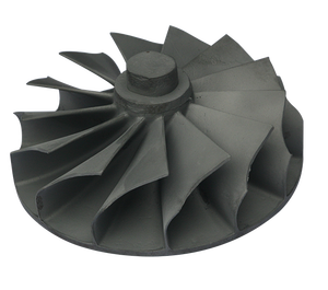 Produttore assiale della ruota della turbina della colata di lavorazione di CNC del metallo di vuoto della turbina della lega di titanio del nichel per il turbocompressore della locomotiva - Product Image 2