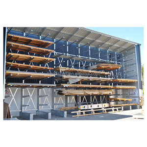 Heavy Duty <span class=keywords><strong>cantilever</strong></span> Kệ hai mặt lưu trữ giá công nghiệp kho Hệ thống kệ - Product Image 5