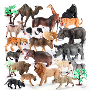 Juguetes al por Mayor, 33 Piezas <span class=keywords><strong>de</strong></span> Figuras <span class=keywords><strong>de</strong></span> <span class=keywords><strong>Animales</strong></span> <span class=keywords><strong>de</strong></span> Granja <span class=keywords><strong>Realistas</strong></span>, Huecas, Modelo Salvaje, <span class=keywords><strong>de</strong></span> Plástico, Venta al por Mayor - Product Image 1