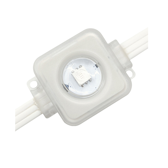 Permanent Smart App Control Outdoor Waterproof 30mm 1led Rgb Pixel Led String Light for House Led Eave Light